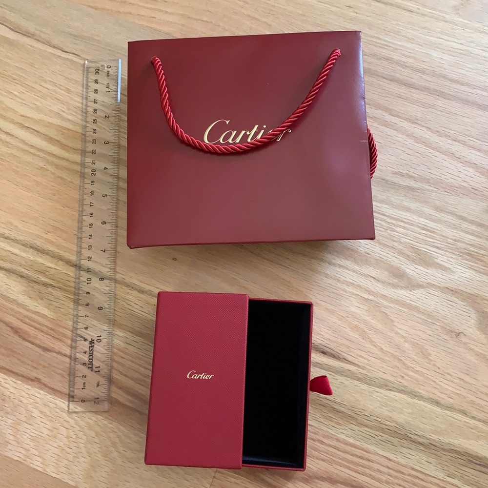 Cartier gift bag box set